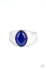 Load image into Gallery viewer, Cool Down Blue Men&#39;s Ring
