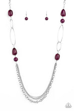 Load image into Gallery viewer, Paparazzi - Pleasant Promenade Long Necklace - Choose from Multicolor or Purple
