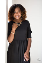 Load image into Gallery viewer, Beat Around the Rosebush Gold Bracelet
