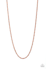 Load image into Gallery viewer, Paparazzi Covert Operations Men&#39;s Cooper Ball and Bar Chain Necklace
