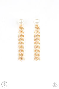 Paparazzi Rebel Refinement Gold Post Earrings