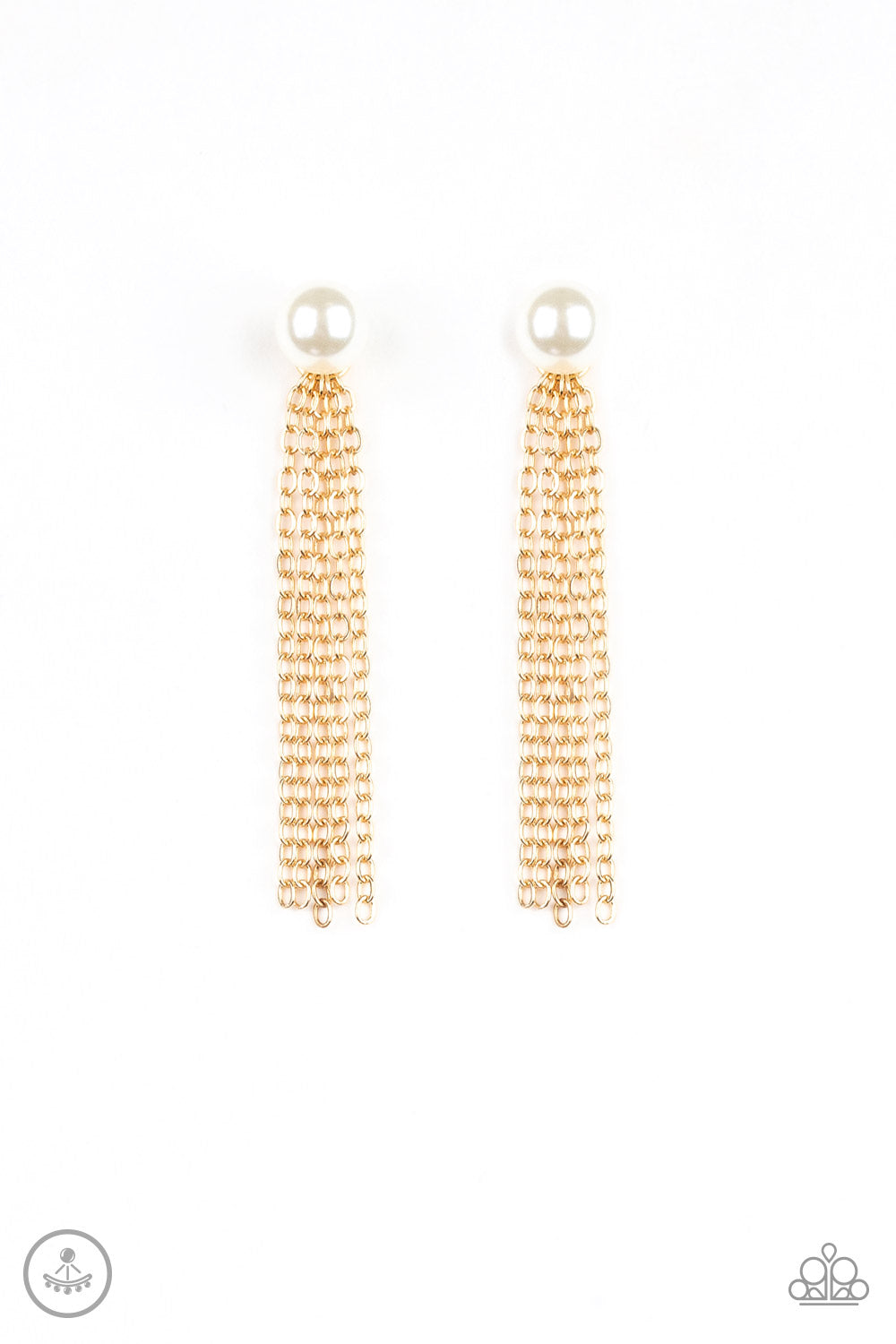 Paparazzi Rebel Refinement Gold Post Earrings