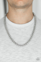 Load image into Gallery viewer, Paparazzi Big Taker Men&#39;s Silver Necklace
