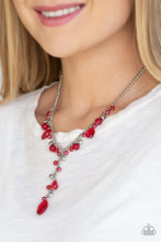 Load image into Gallery viewer, Paparazzi - Crystal Couture Short Y Necklace - Choose from Brown, Green, Purple and Red
