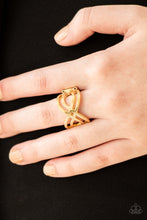 Load image into Gallery viewer, Paparazzi Infinite Fashion Gold Ring
