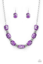 Load image into Gallery viewer, Paparazzi - Girl Grit  - Purple Short Necklace
