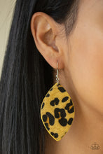 Load image into Gallery viewer, Paparazzi GRR-IRL Power Yellow Earrings
