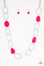 Load image into Gallery viewer, Paparazzi - Modern Day Malibu - Long Pink Necklace
