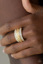 Load image into Gallery viewer, Paparazzi Oh No She Didn&#39;t Gold Ring
