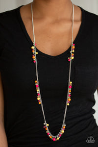 Paparazzi Miami Mojito Multicolor Long Necklace