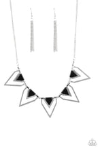 Load image into Gallery viewer, Paparazzi The Pack Leader - Black Necklace with Triangle Frames
