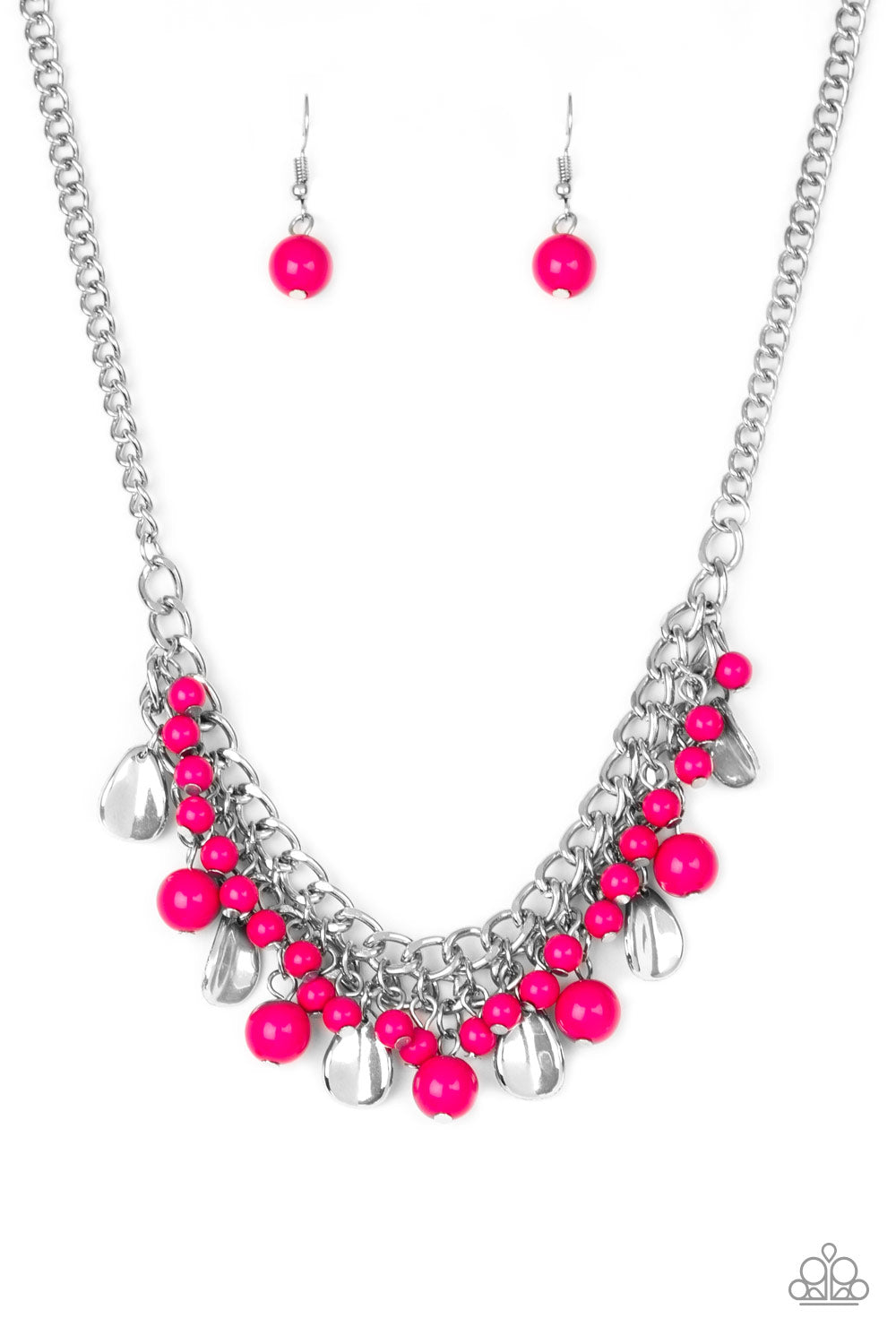 Paparazzi Summer Showdown - Pink Necklace