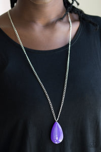 Paparazzi So Pop-YOU-lar - Purple Necklace