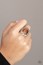 Load image into Gallery viewer, Paparazzi Moonlit Marigold - Brown Moonstone Ring
