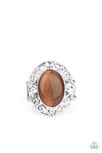 Load image into Gallery viewer, Paparazzi Moonlit Marigold - Brown Moonstone Ring
