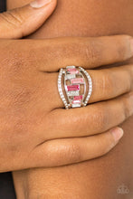 Load image into Gallery viewer, Paparazzi Treasure Chest Charm - Pink Rhinestone Ring
