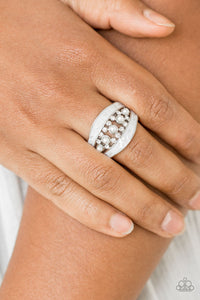 Paparazzi Royal Treasury - White Ring