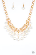 Load image into Gallery viewer, Paparazzi - 5th Avenue Fleek Gold and Pearl Necklace
