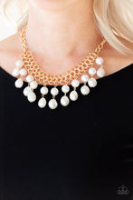 Load image into Gallery viewer, Paparazzi - 5th Avenue Fleek Gold and Pearl Necklace
