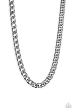 Load image into Gallery viewer, Paparazzi Omega Men&#39;s Black Chain Necklace
