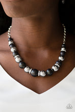 Load image into Gallery viewer, Paparazzi The Ruling Class - Black Beads Short Necklace
