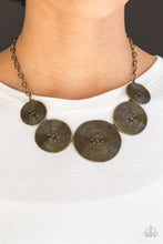 Load image into Gallery viewer, Deserves A Medal Brass Necklace
