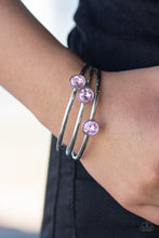 Load image into Gallery viewer, Paparazzi - Be All You Can Bedazzle - Gold or Pink Bangle Bracelet
