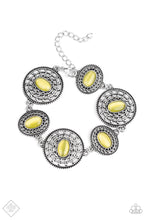 Load image into Gallery viewer, Paparazzi Glimpses of Malibu Yellow Moonstone Necklace and Bracelet - April 2019
