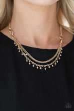 Load image into Gallery viewer, Paparazzi Financially Fabulous Gold Necklace
