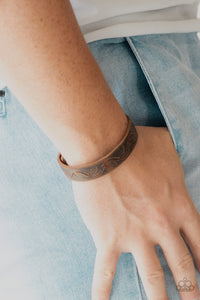 Paparazzi Happy Harvester Brown Urban Leather Bracelet