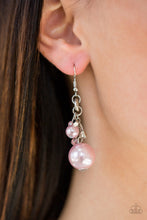 Load image into Gallery viewer, Timeless Tradition Pink Pearl with Crystal-Like Beads Earrings
