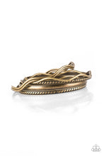 Load image into Gallery viewer, Paparazzi - Zesty Zimbabwe - Brass Bangle Bracelet
