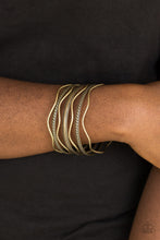 Load image into Gallery viewer, Paparazzi - Zesty Zimbabwe - Brass Bangle Bracelet
