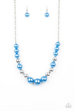 Load image into Gallery viewer, Paparazzi Take Note - Blue Pearl Necklace
