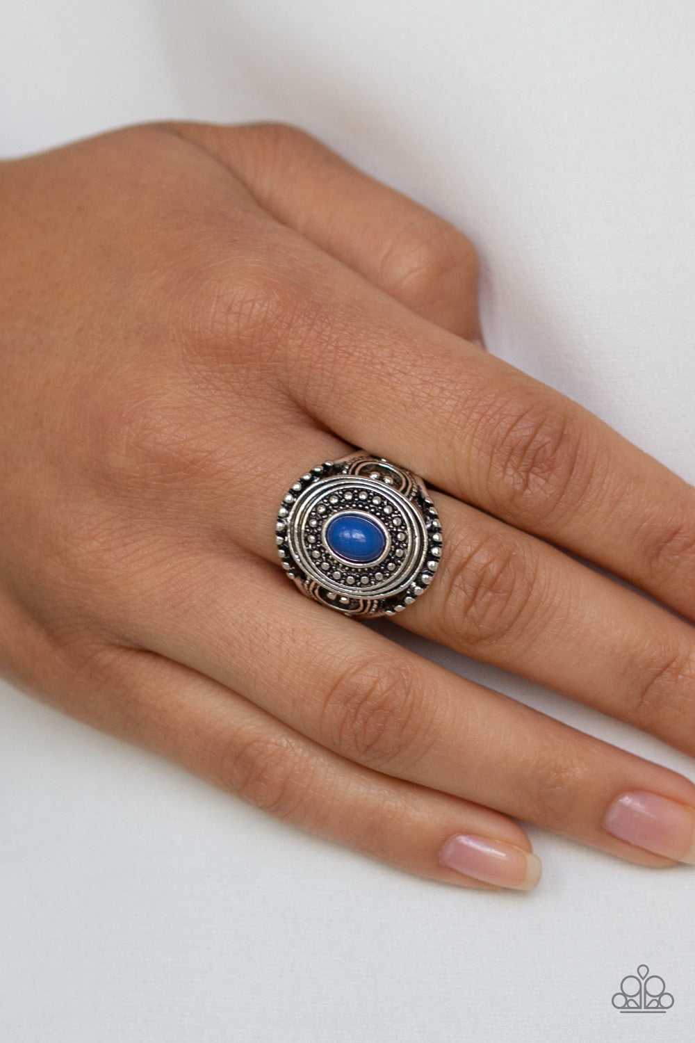 Oasis Moon Blue Ring