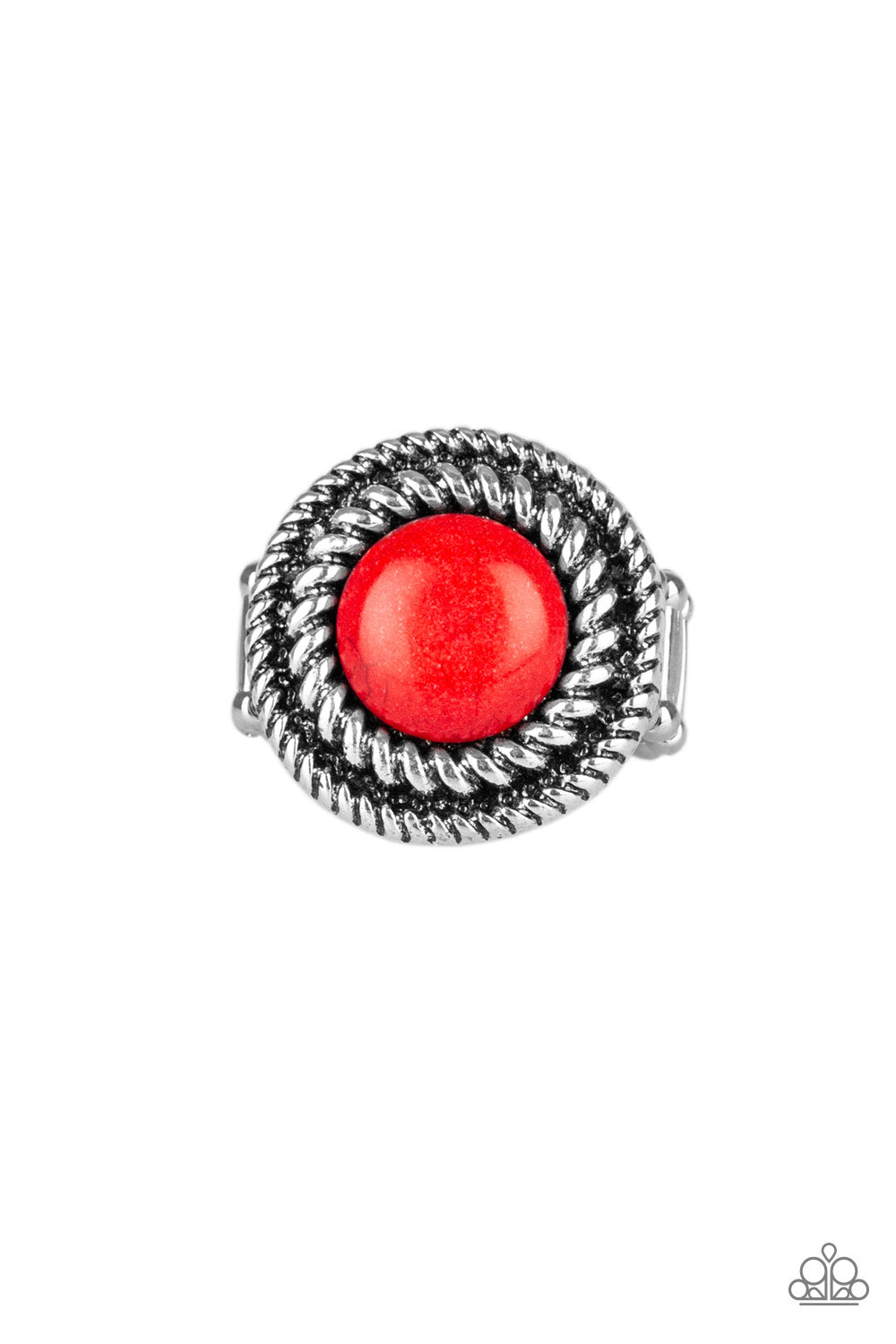 Paparazzi Rare Minerals - Red Stone Ring