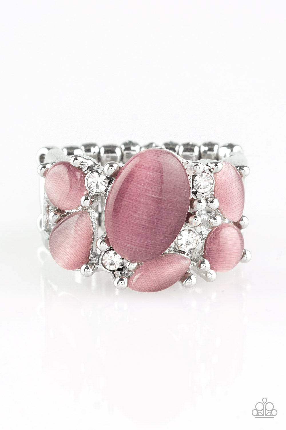 Paparazzi Modern Moonwalk - Purple Moonstone Ring