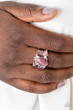 Load image into Gallery viewer, Paparazzi Modern Moonwalk - Purple Moonstone Ring
