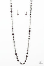 Load image into Gallery viewer, Make an Appearance Black Long Necklace
