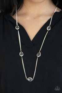 Paparazzi Teardrop Timelessness Rose Gold Long Necklace