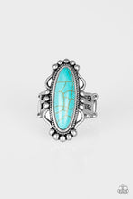 Load image into Gallery viewer, Leave No Trace Turquoise Blue Ring
