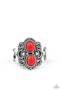 Eco Essence Red Stone Ring