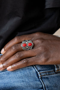 Eco Essence Red Stone Ring