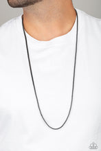 Load image into Gallery viewer, Paparazzi - Underground - Men&#39;s Black Chain Necklace
