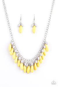Bead Binge Yellow or Orange Necklace