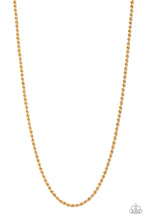 Load image into Gallery viewer, Paparazzi - Jump Street - Men&#39;s Gold Chain Necklace
