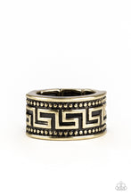 Load image into Gallery viewer, Paparazzi - Tycoon Tribe - Men&#39;s Brass Ring
