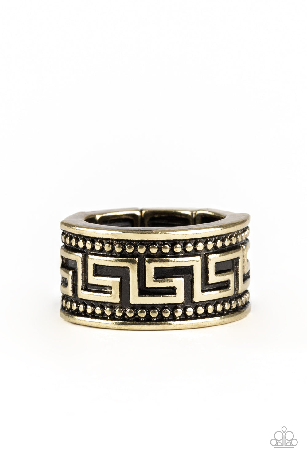 Paparazzi - Tycoon Tribe - Men's Brass Ring