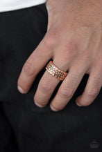 Load image into Gallery viewer, Paparazzi - All Wheel Drive - Men&#39;s Copper Ring
