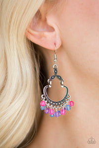 Paparazzi Babe Alert - Multicolor Earrings